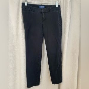 Old Navy Pixie Mid-Rise black pants